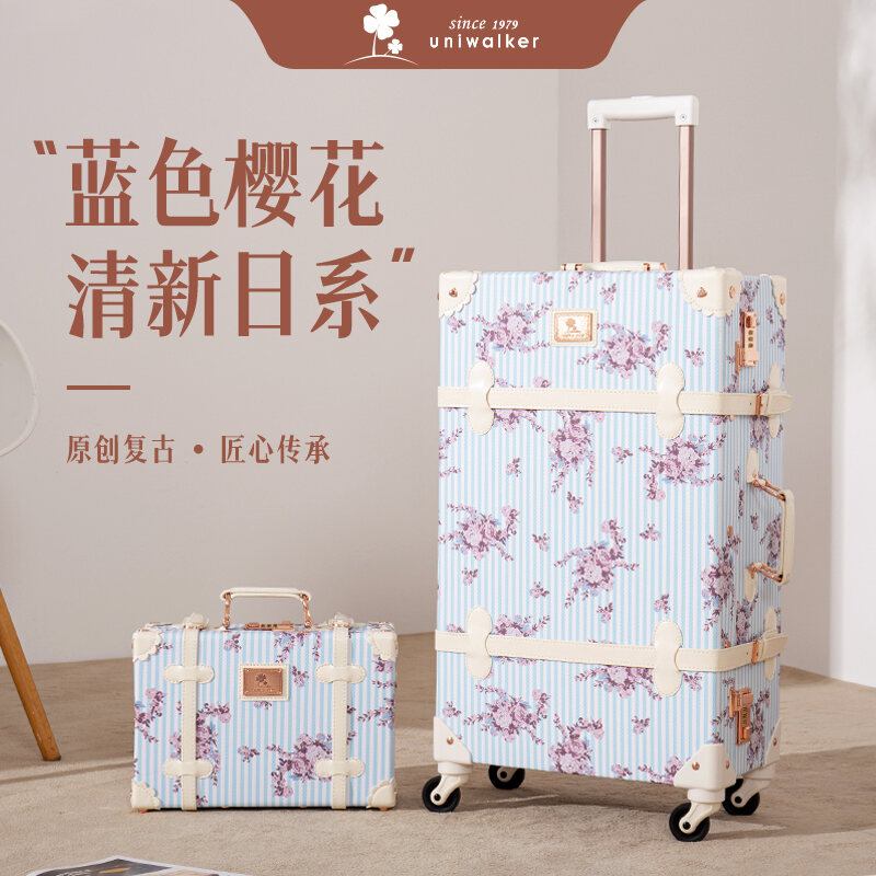 Shop UNIWALKER 2 Piece Vintage Luggage Set 26 – Luggage Factory