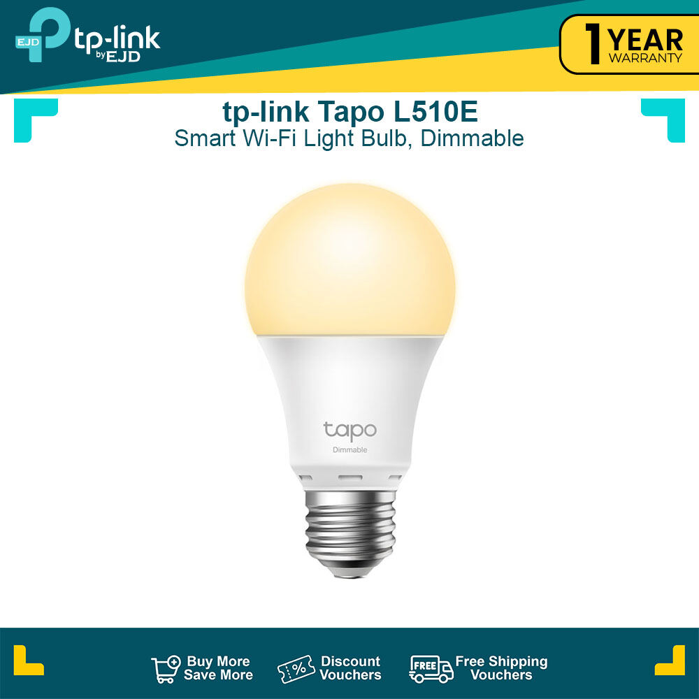 tp-link Tapo L510E Smart Wi-Fi Light Bulb Dimmable | TP-Link by EJD