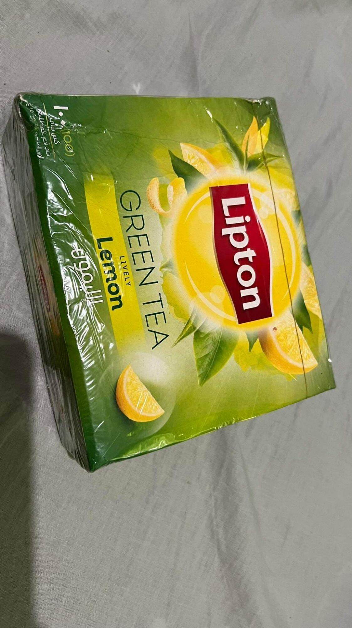Lipton Green Tea lively lemon 100 bags plus 48bags Lazada PH