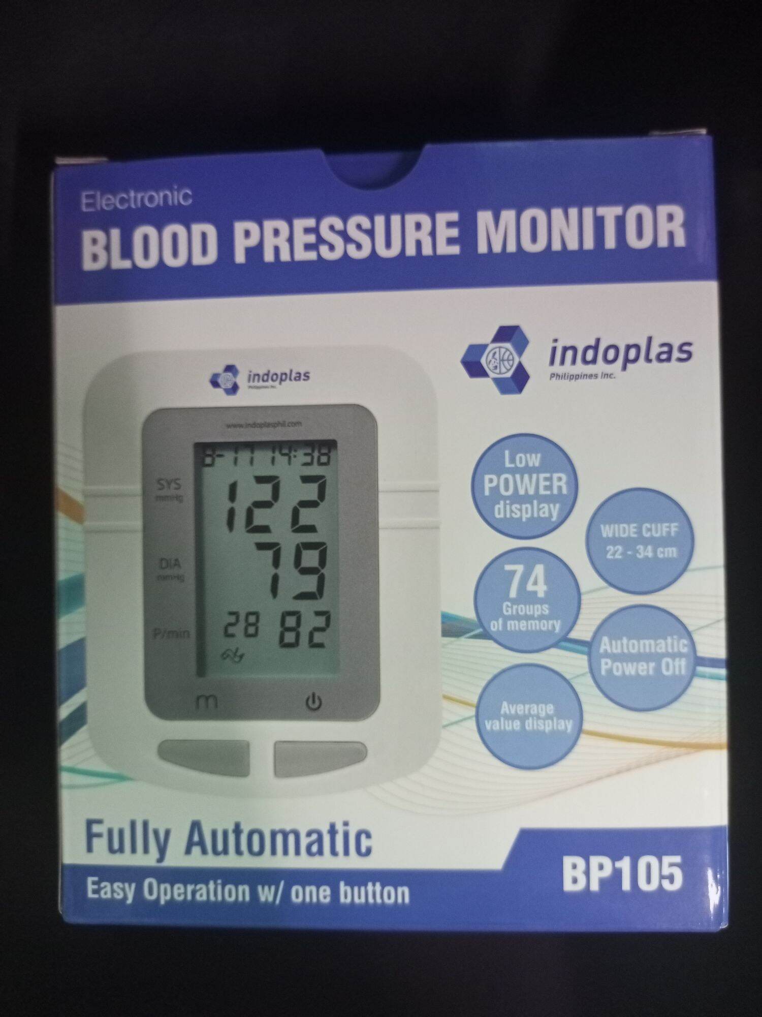 Indoplas Blood Pressure Monitor Lazada PH