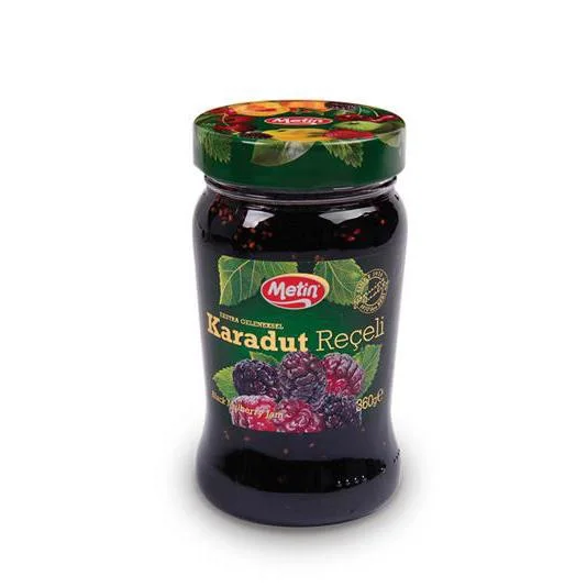 Turkish (Metin) Black Mulberry Jam 360 grams