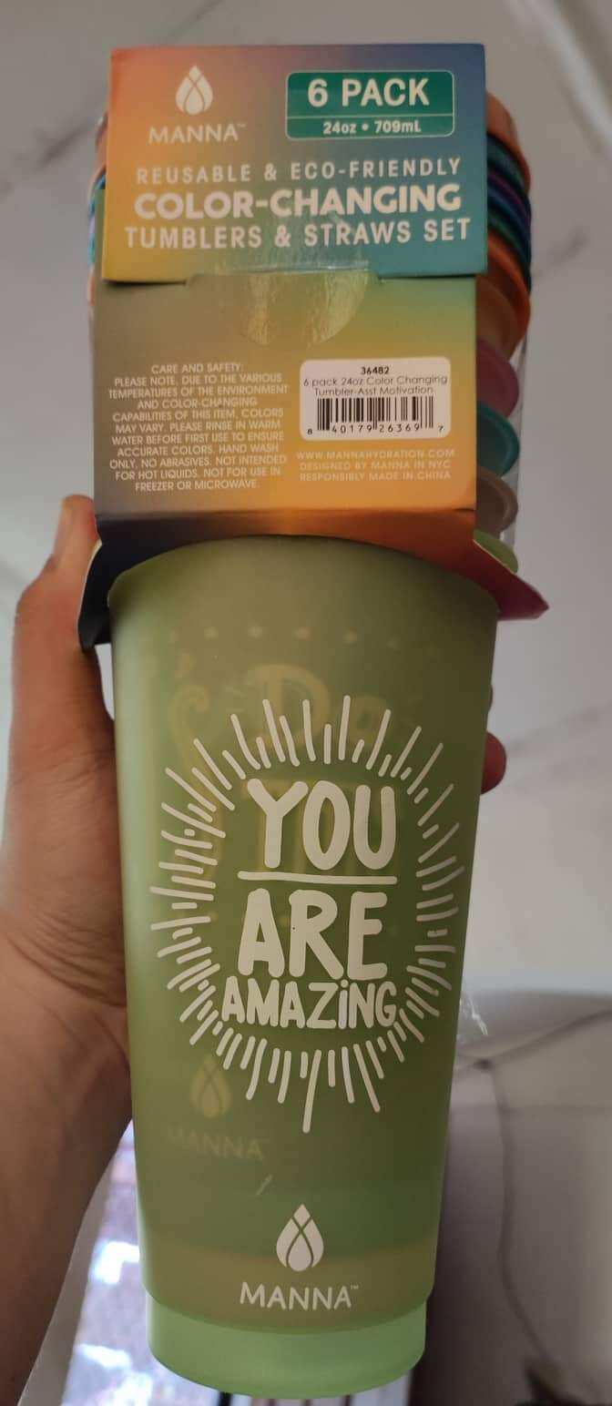 MANNA COLOR CHANGING TUMBLERS Lazada PH