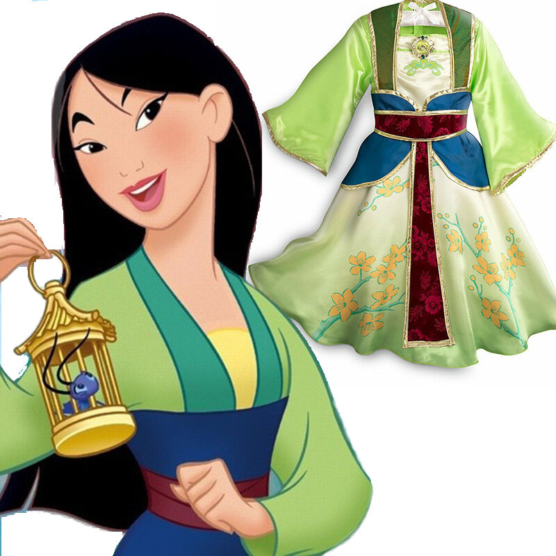 Disney Princess Mulan Costume - Women'S Cosplay Dress With Mushu Dragon  Accessory | Lazada Philippines