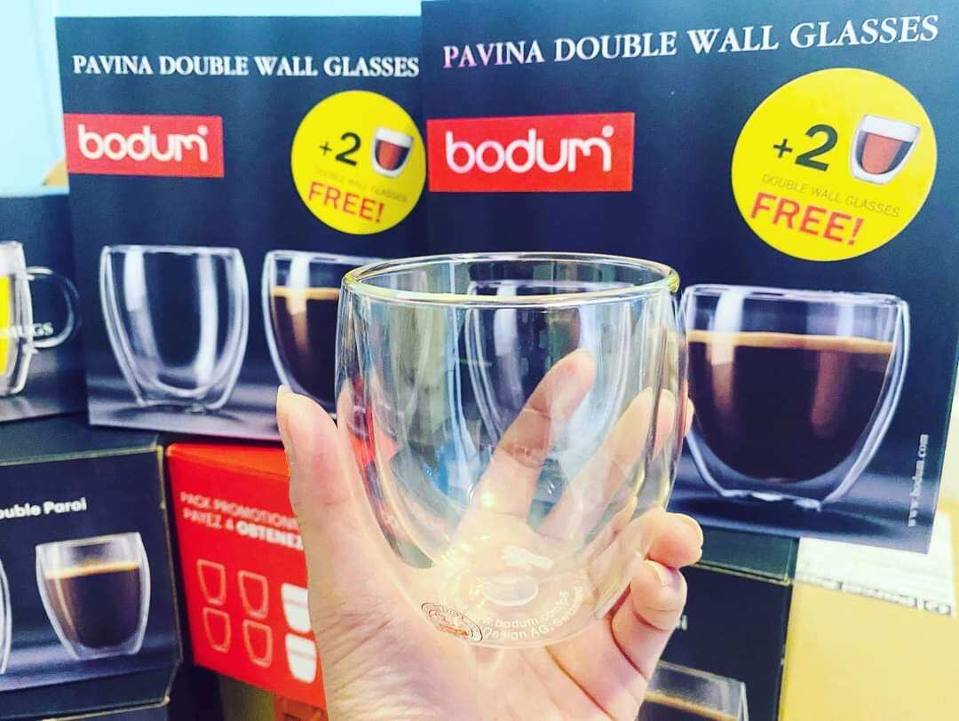 BODUM® - Double Wall Glasses PAVINA - 8 pieces set