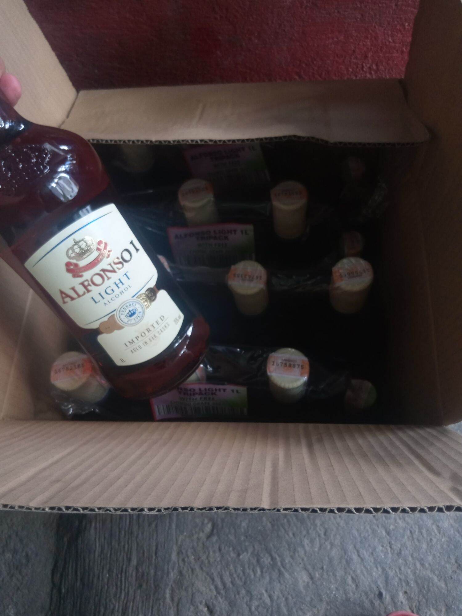 💯ORIGINAL ALFONSO 1LIGHT ALCOHOL DRINKS 3 BOTTLES Lazada PH