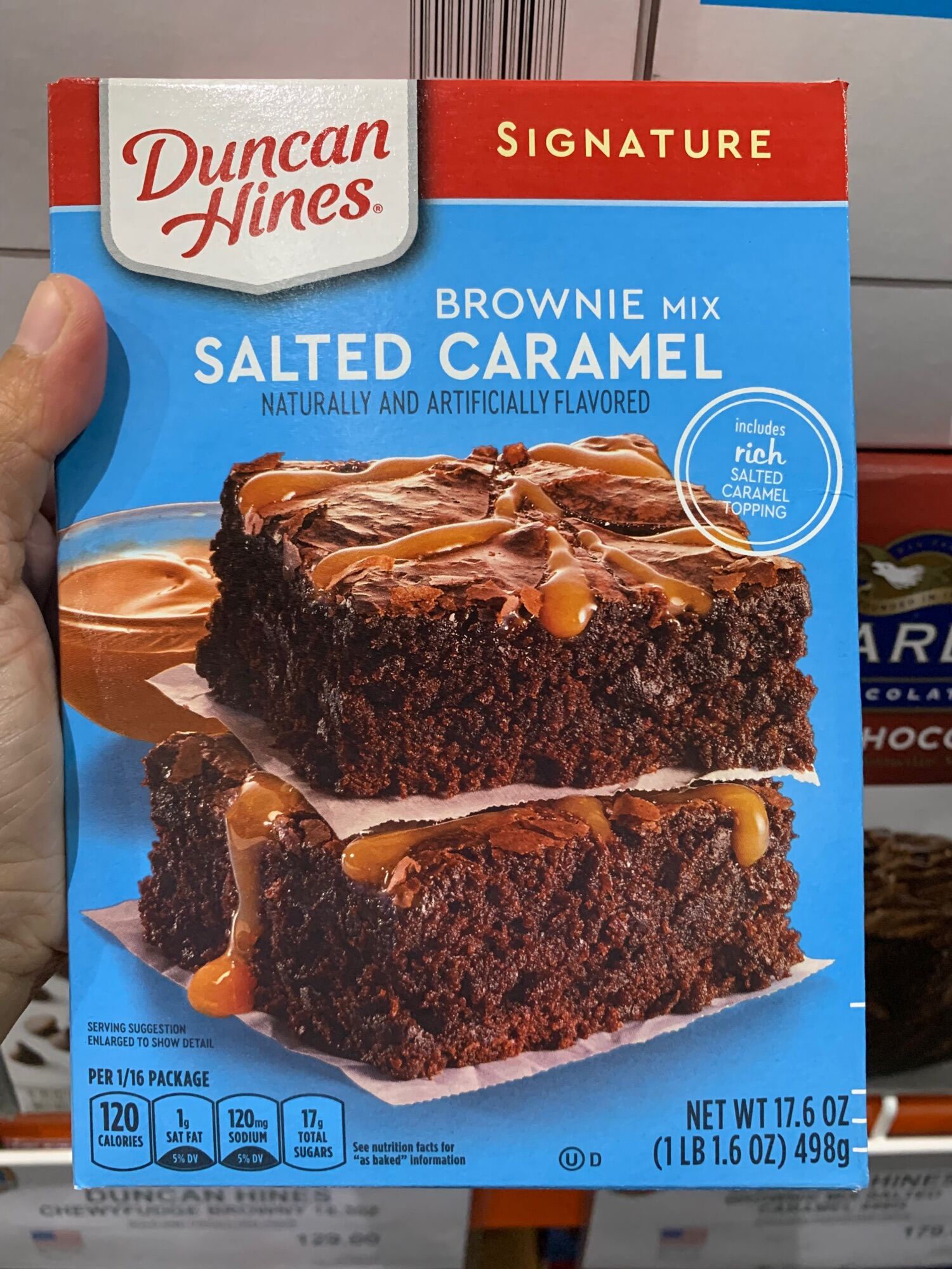 Duncan Hines Salted Caramel Brownie Mix 498g Lazada PH