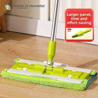 Homettler | Easy Cleaning Labor-Saving Flat Mop with Cloth Clip