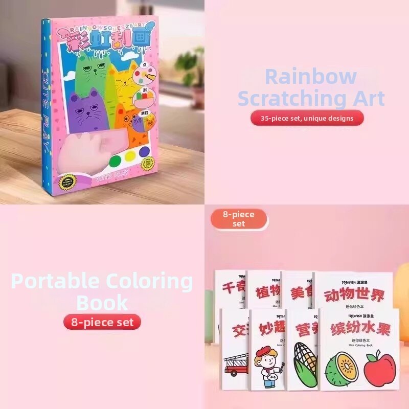 JIEXI | DIY Children Drawing Scratch Art