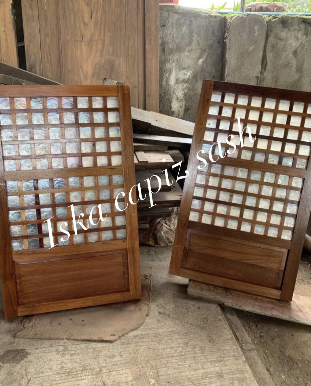 Capiz window 2ft x 3ft sold per panel (pc) Lazada PH