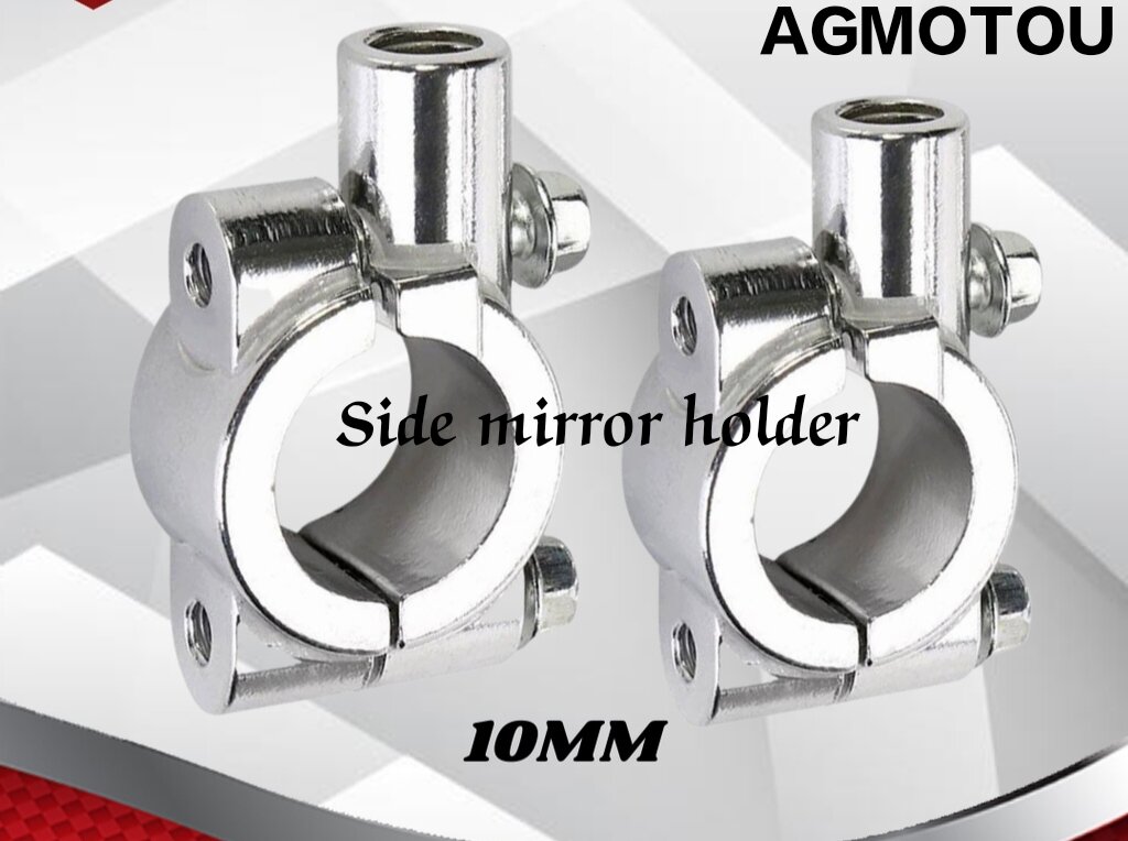 side mirror holder pair 10mm chrome Lazada PH