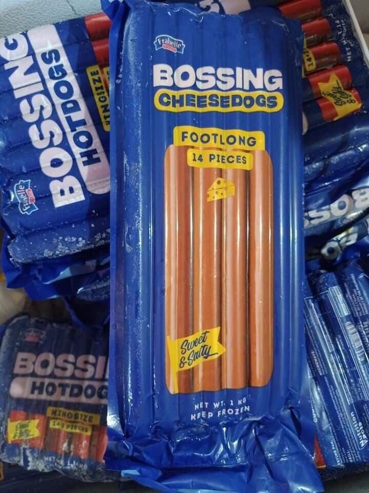 Frabelle Bossing Cheesedog Footlong (14pcs/1kilo) | Lazada PH