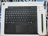 Microsoft Surface Pro Keyboard Signature Alcantara with Slim Pen 2 for Surface Pro 8 / 9 / X / 11