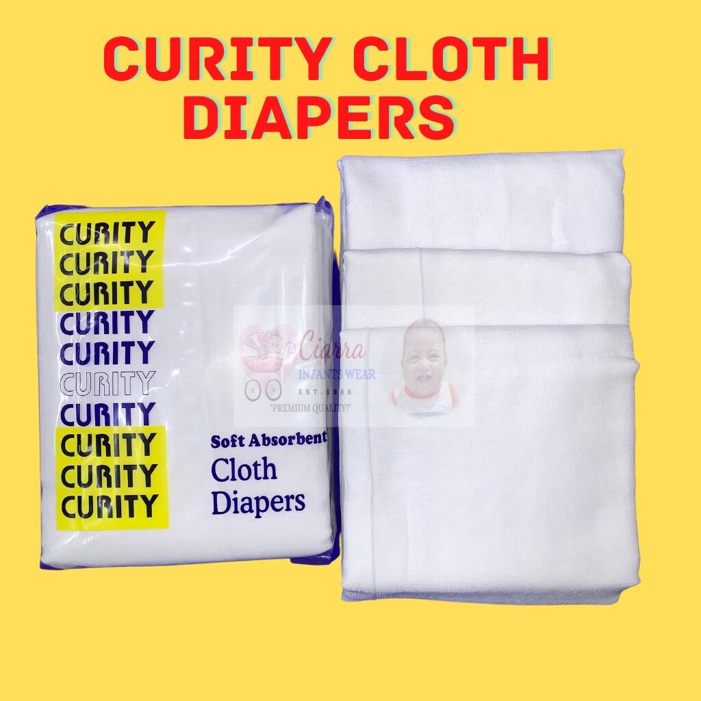 Curity cloth diapers 1dozen per pack Lazada PH