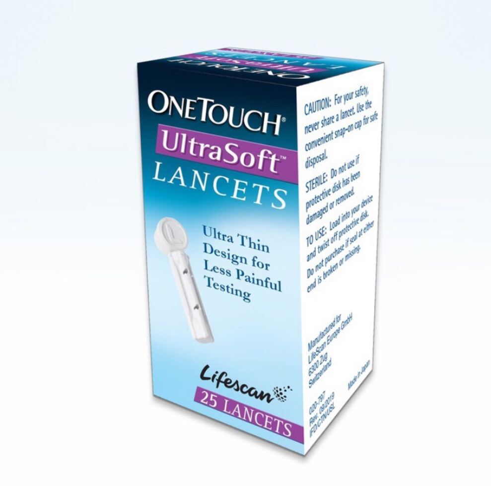 One touch ultrasoft lancets lancet 25pcs Lazada PH