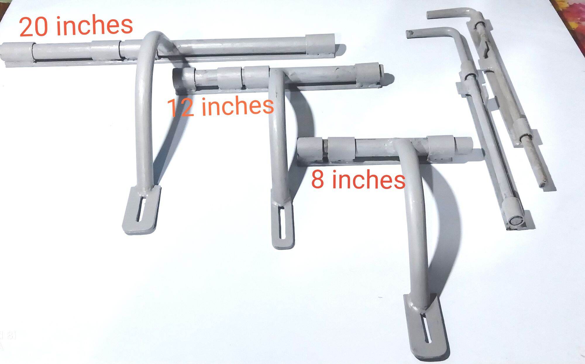 Gate Lock / Barrel Bolt Heavy Duty 81220 inches sizes variants 4