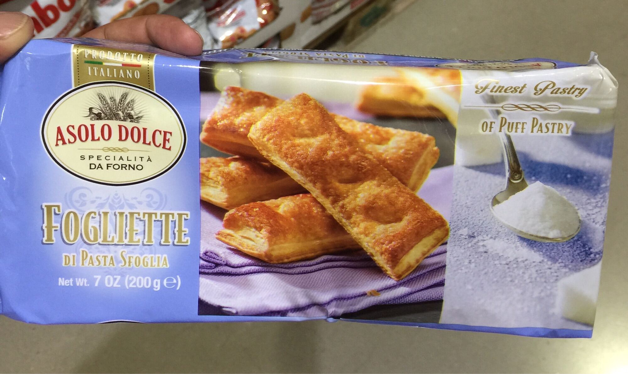 ASOLO DOLCE PUFF PASTRY SUGAR GLAZED 7oz/200g Lazada PH