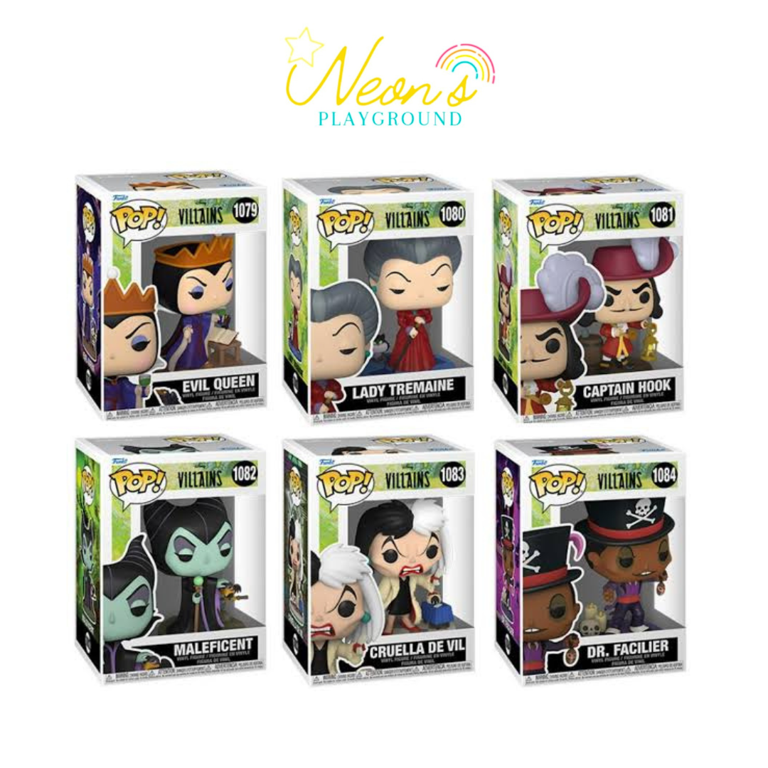 Funko Pop! Disney Villains Funko Set of 6 | Lazada PH