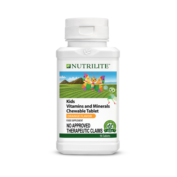 AMWAY NUTRILITE KIDS VITAMINS AND MINERALS CHEWABLE