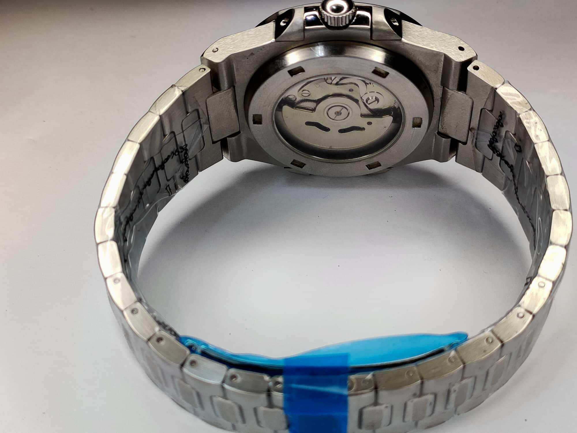 Seiko SII NH35 Custom Black Naut Build. 