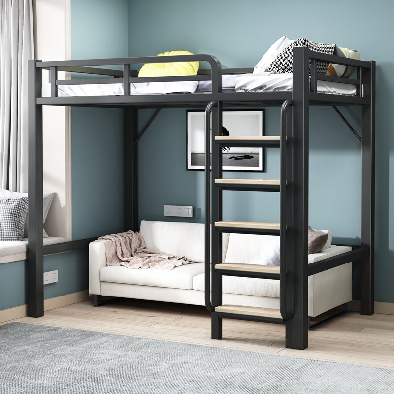 Elevated Loft Bed for Small Apartments - 