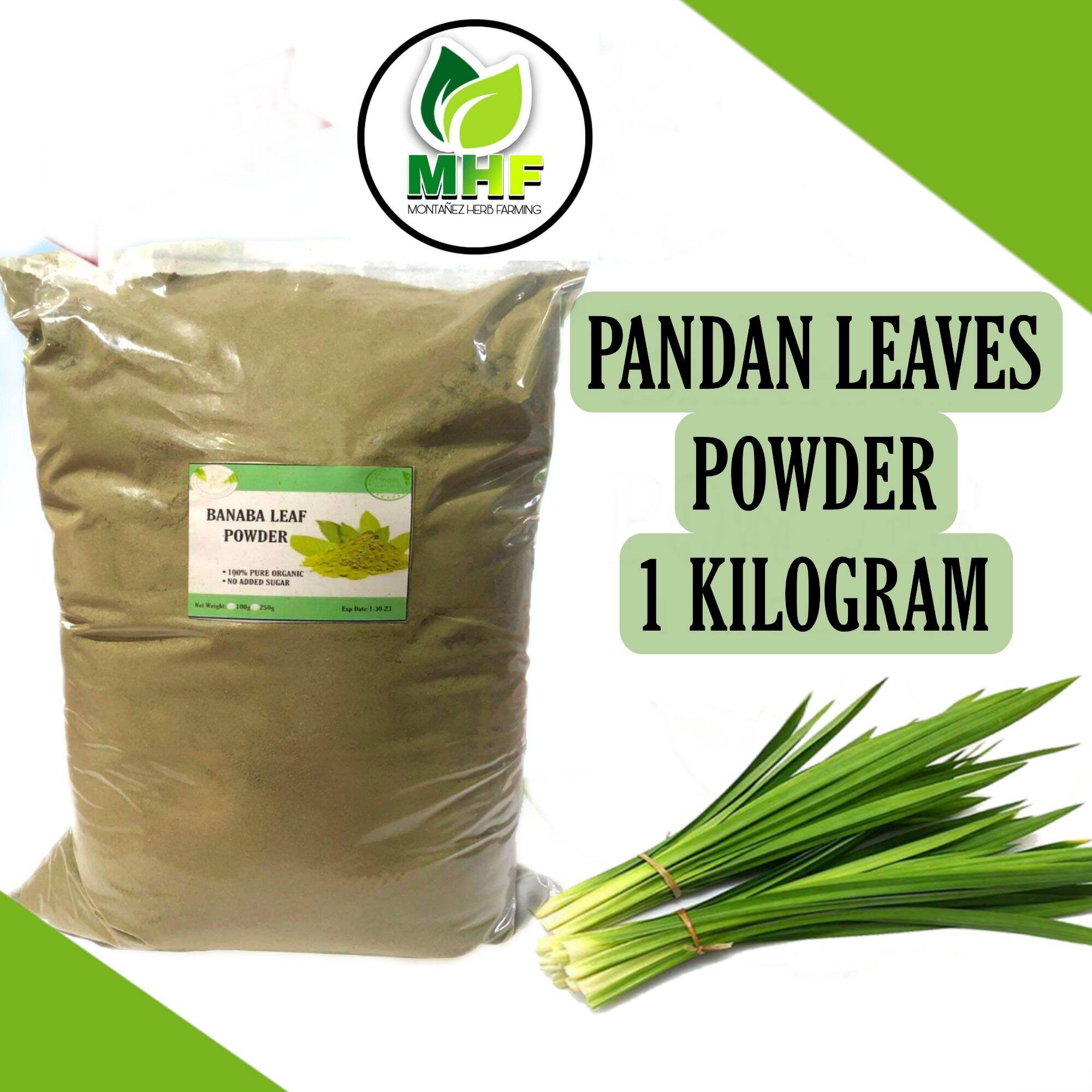 PANDAN LEAVES POWDER 1 KILOGRAM PER PACK Lazada PH