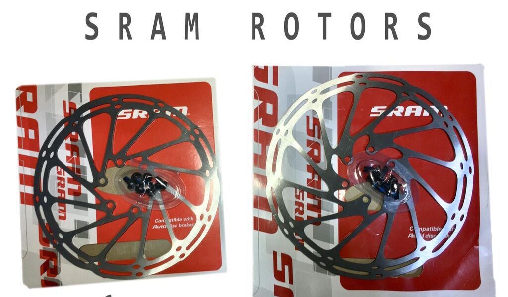 SRAM Bicycle Rotors (160mm/180mm/203mm)with bolts and packing