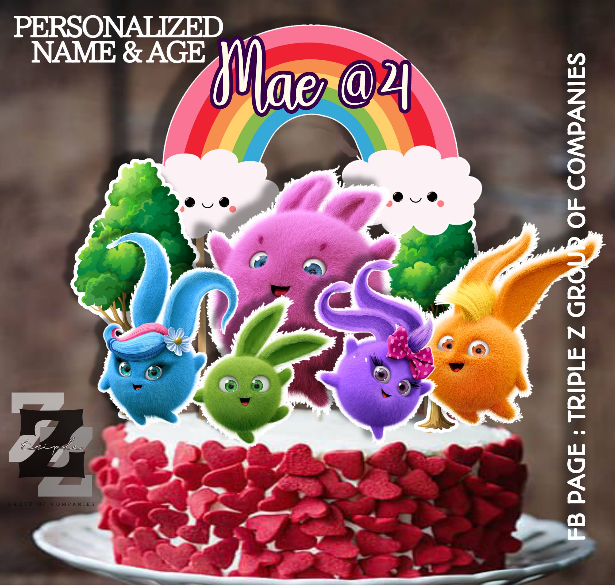 Aggregate 74+ sunny bunnies cake latest 