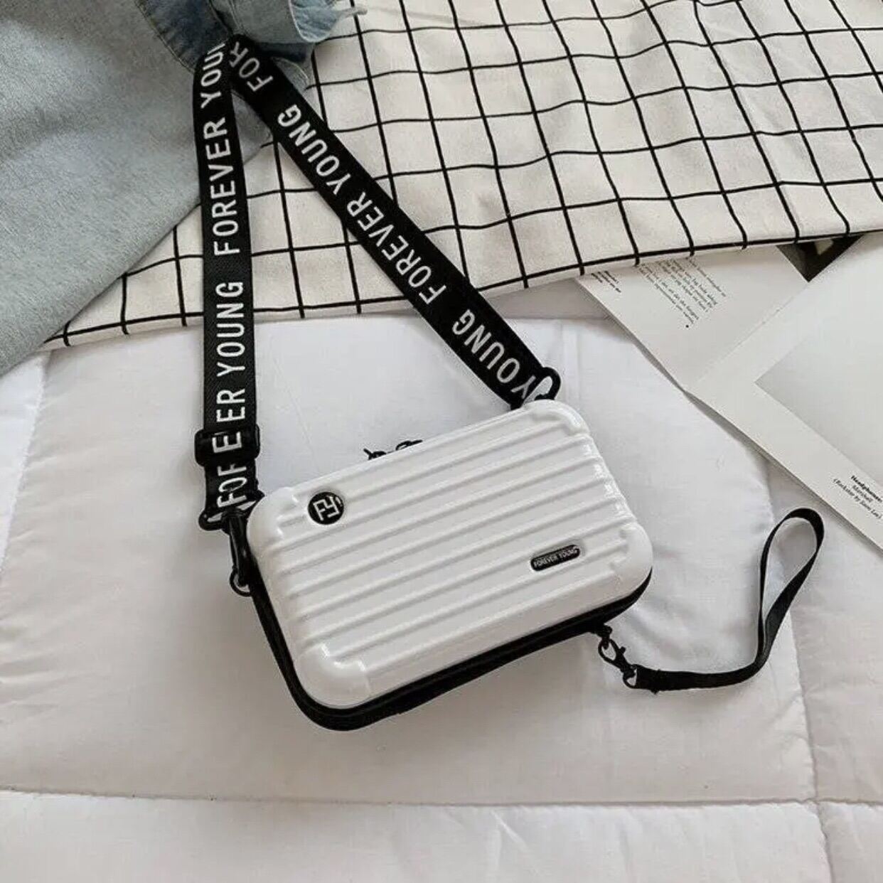 Suitcase cheap sling bag