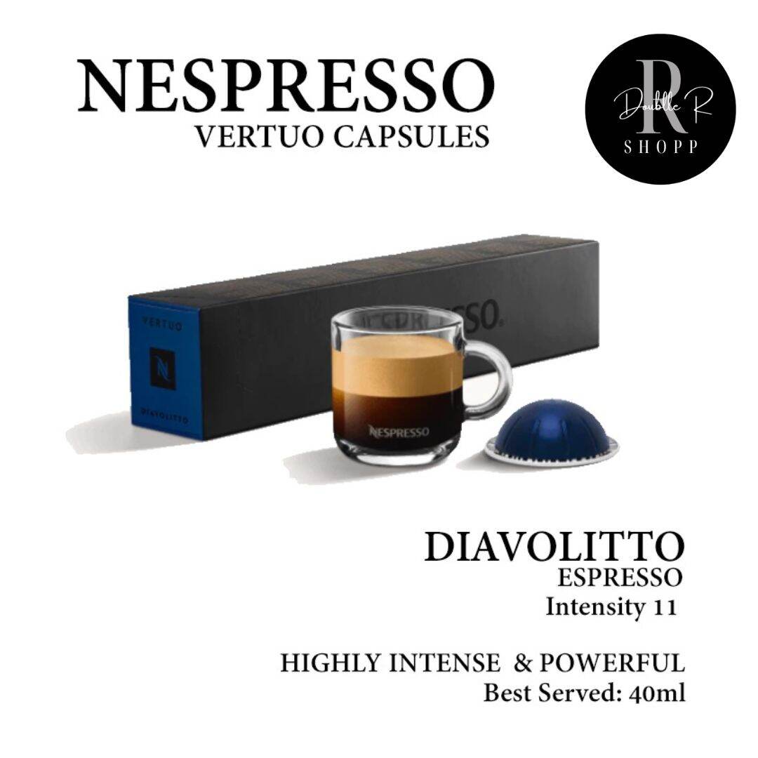 Nespresso Vertuo Diavolitto capsules (150ml) | Lazada PH