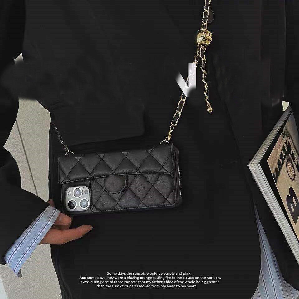 Chanel Style Suitable For Apple 12 Phone Case Iphone12promax High End Crossbody Chain 11pro Fashion Brand 12promax Simple Drop Resistant All Inclusive 12mini Protective Case For Girls Lazada Ph