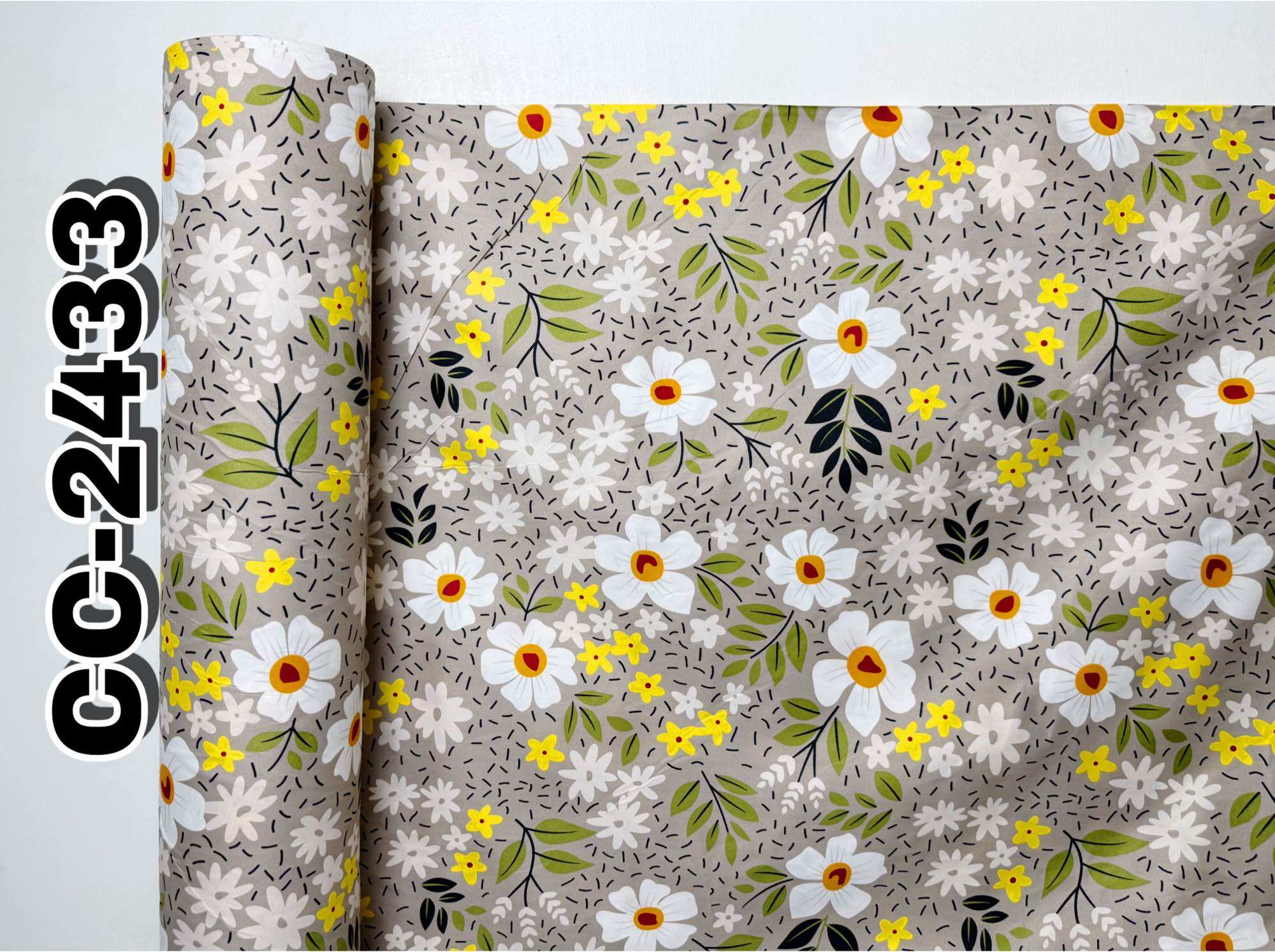 Pure Canadian Cotton TELA PER YARD 94inches width - Floral patterns - Sewing fabric - Craft material