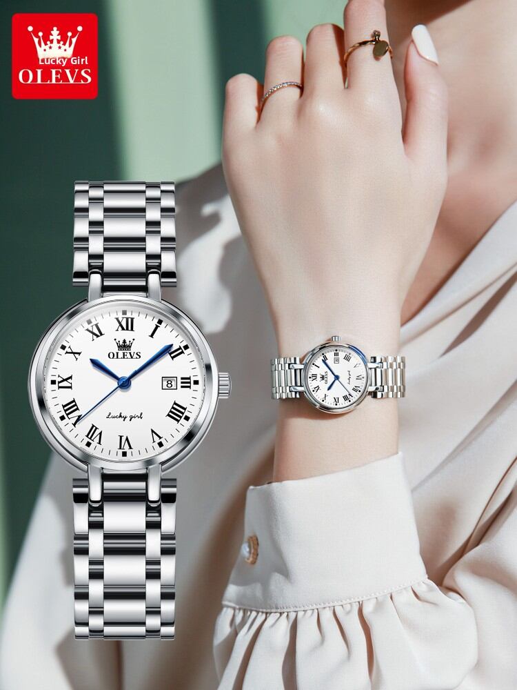 OLEVS | 2025 New Ladies Water-Resistant Quartz Watch - Brand OLEVS Presyo 2,467 Piso*Libreng Shipping