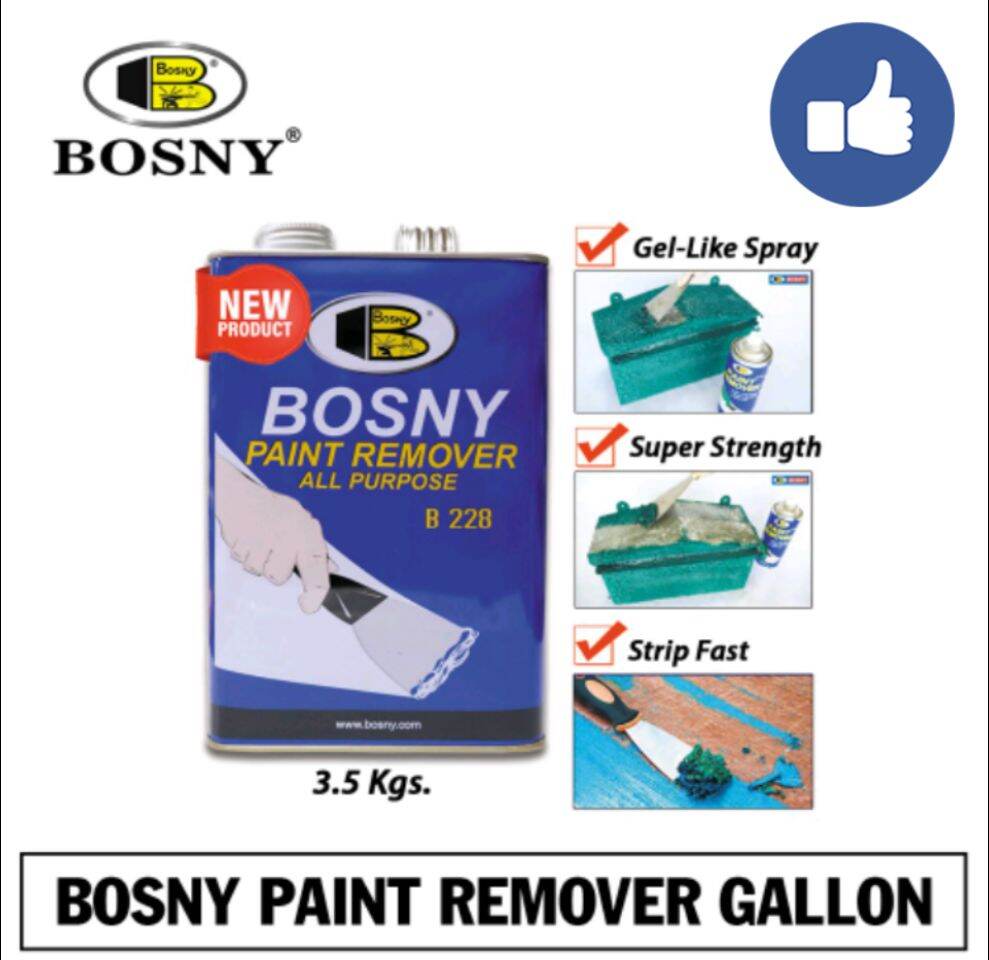 Bosny paint remover как открыть