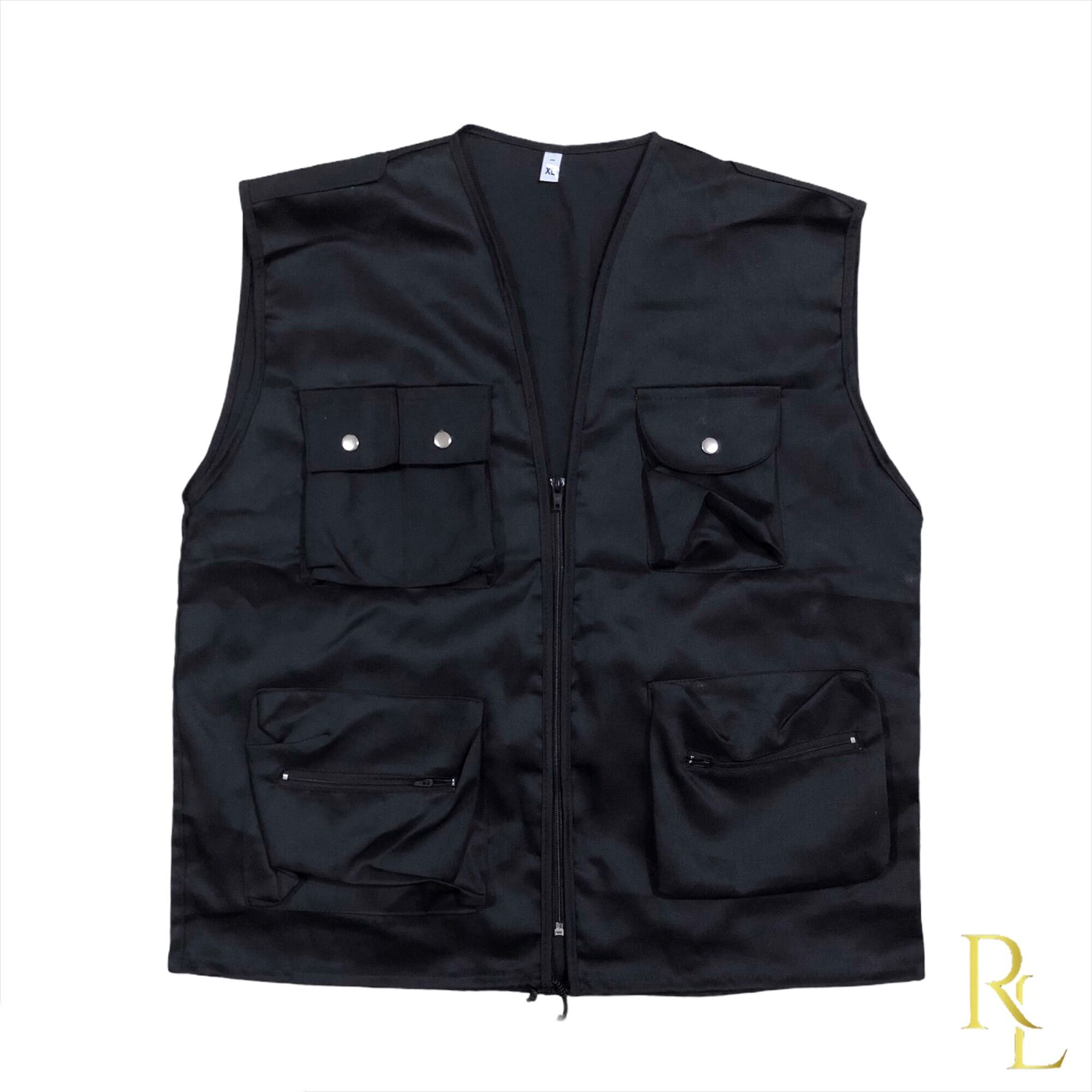 Chaleco Vest Barangay Tanod Vest Rescue Vest Full Pocket Customized ...