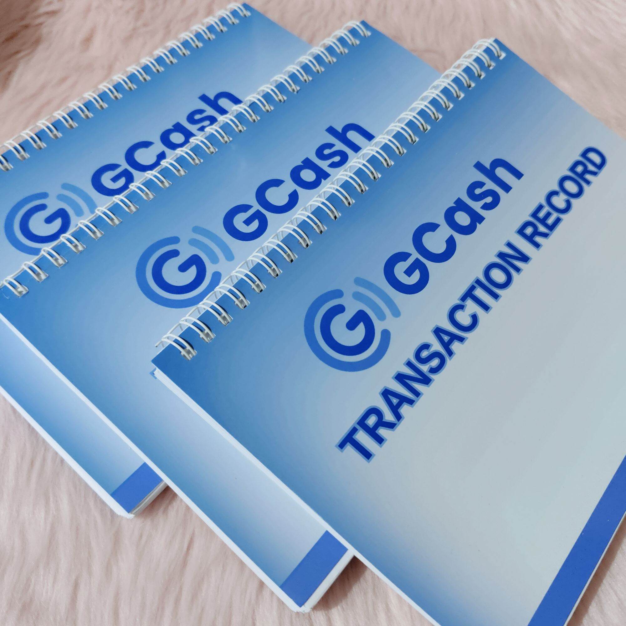 Gcash Transaction Record Book A5 size 50 & 100 leaves FRONT PRINT ONLY NOT BACK TO BACK