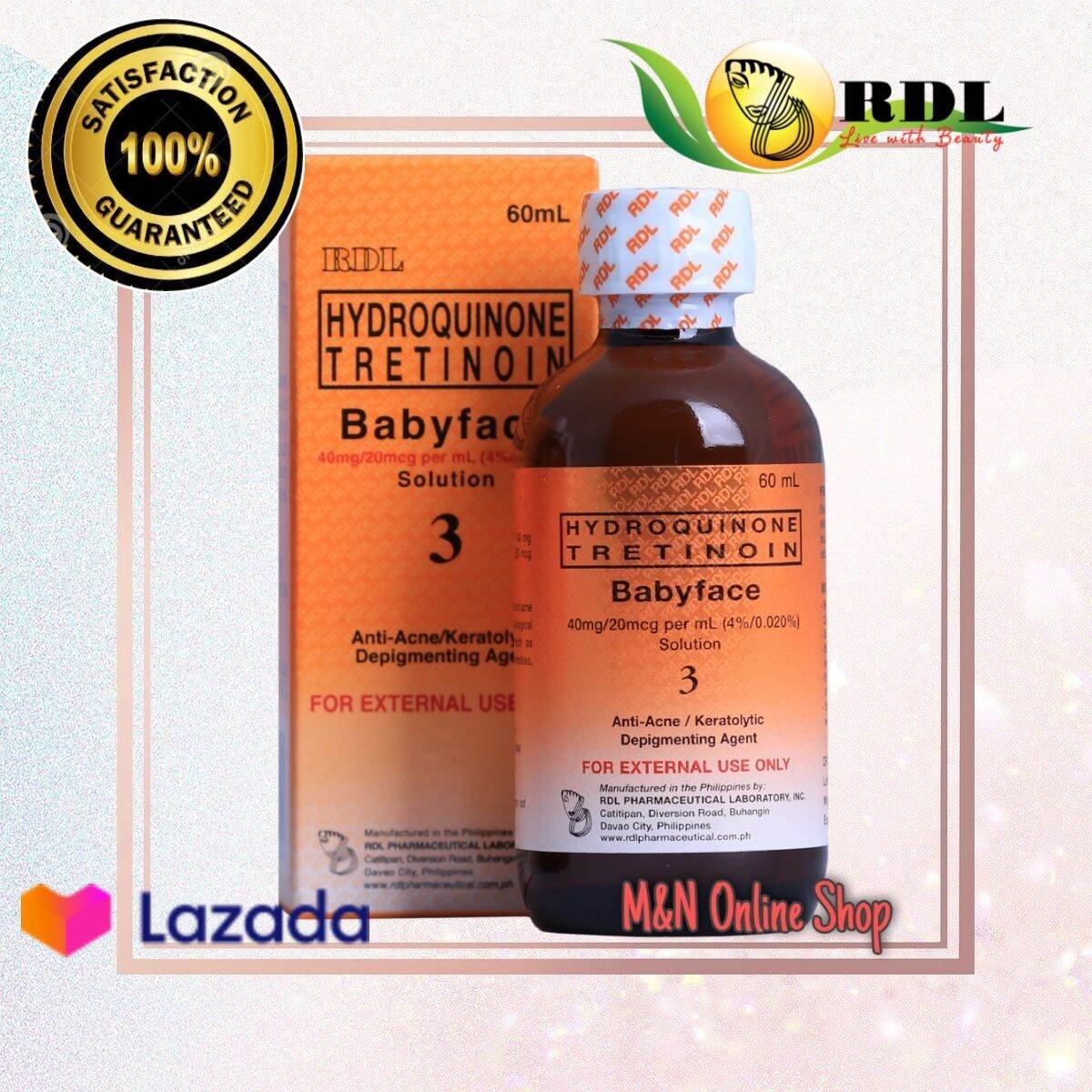 RDL Babyface Astringent Solution 3 💯AUTHENTIC Lazada PH