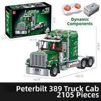 Remote Control Electric Excavator Model Block Assemble Toy