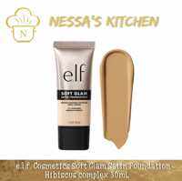 e.l.f. Cosmetics Soft Glam Satin Foundation Hibiscus complex 30mL [Nessa’s Kitchen]