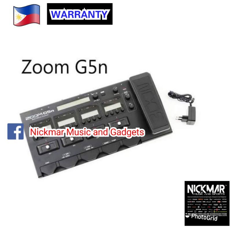 Zoom G5n Guitar MultiEffects CHEAPEST Processor ORIGINAL Lazada PH