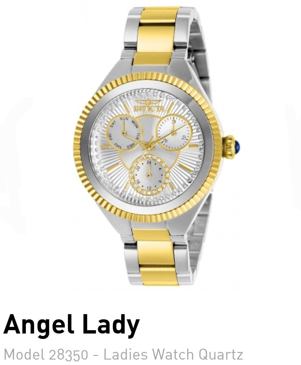 INVICTA Angel Lady 28350 Stainless Steel Dress Watch 36Mm Quartz