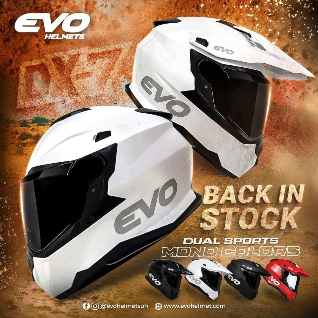 EVO DX7 DUAL SPORTS FULL FACE HELMET Lazada PH