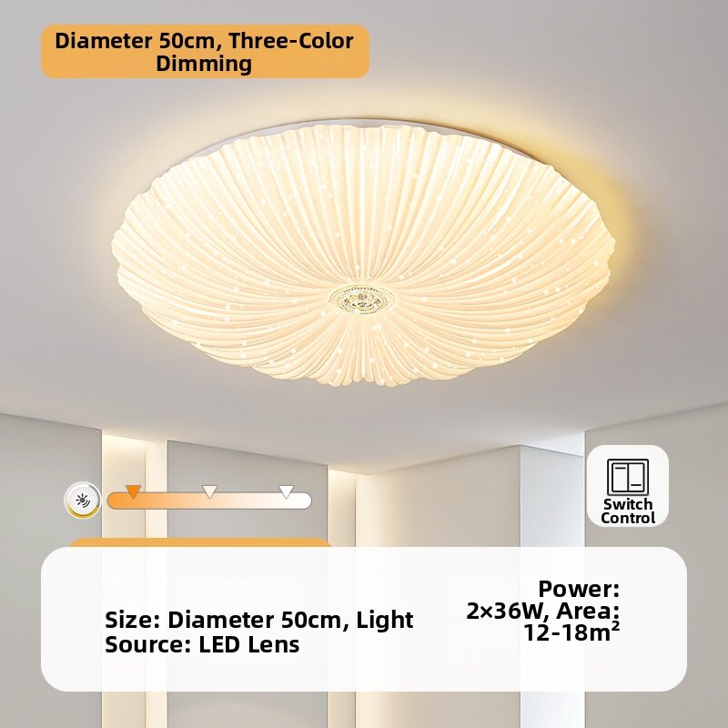 SHANGXIAN | Modern Round Bedroom LED Ceiling Light