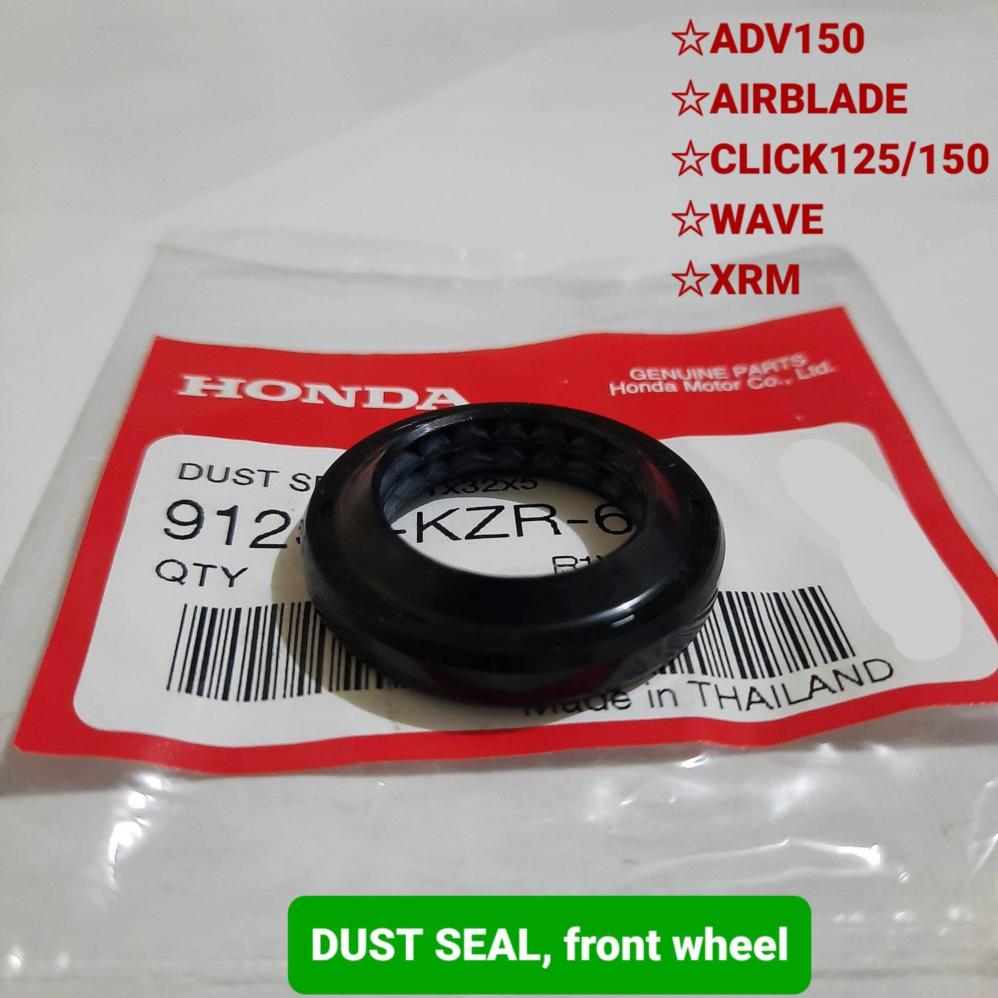 GENUINE FRONT WHEEL DUST SEAL CLICK125/150 , BEAT Lazada PH