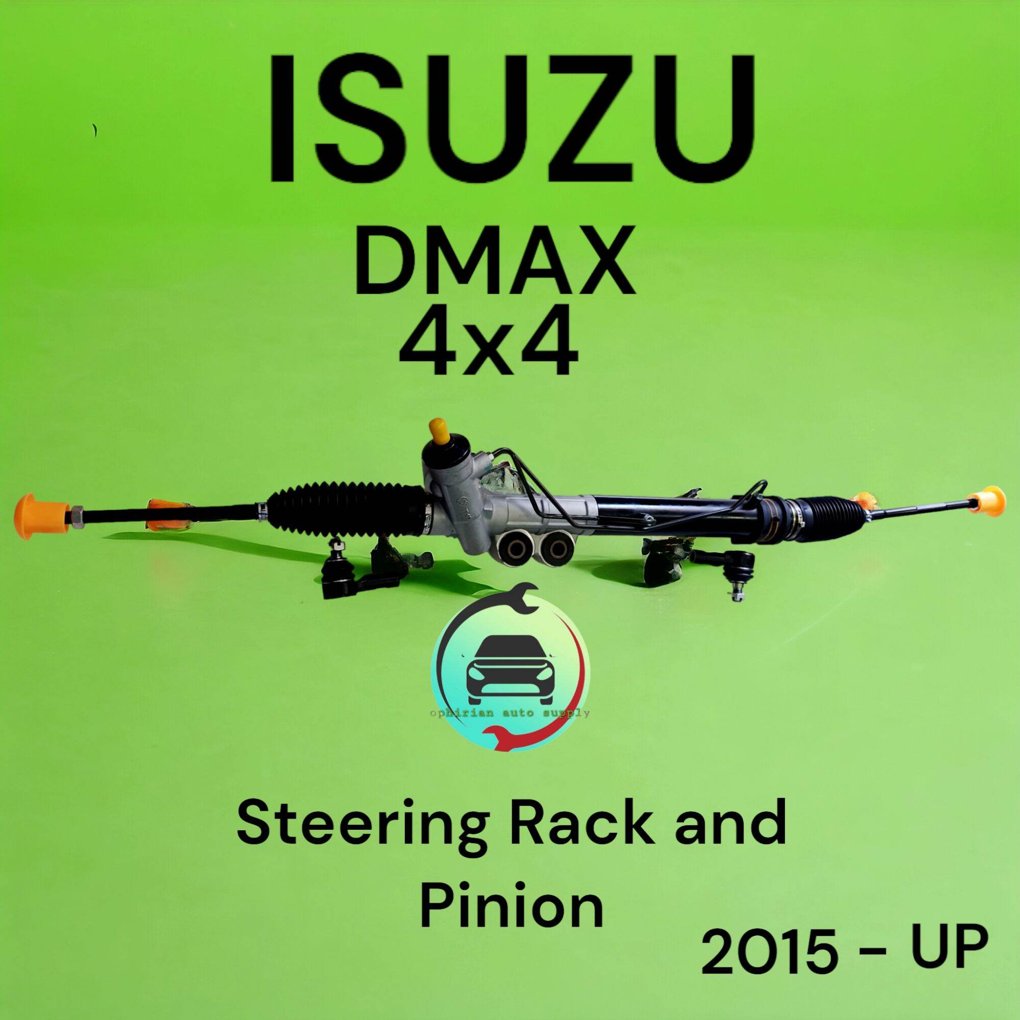 Isuzu D-MAX steering rack and pinion assembly w/tie rod end O.E.M Brand ...