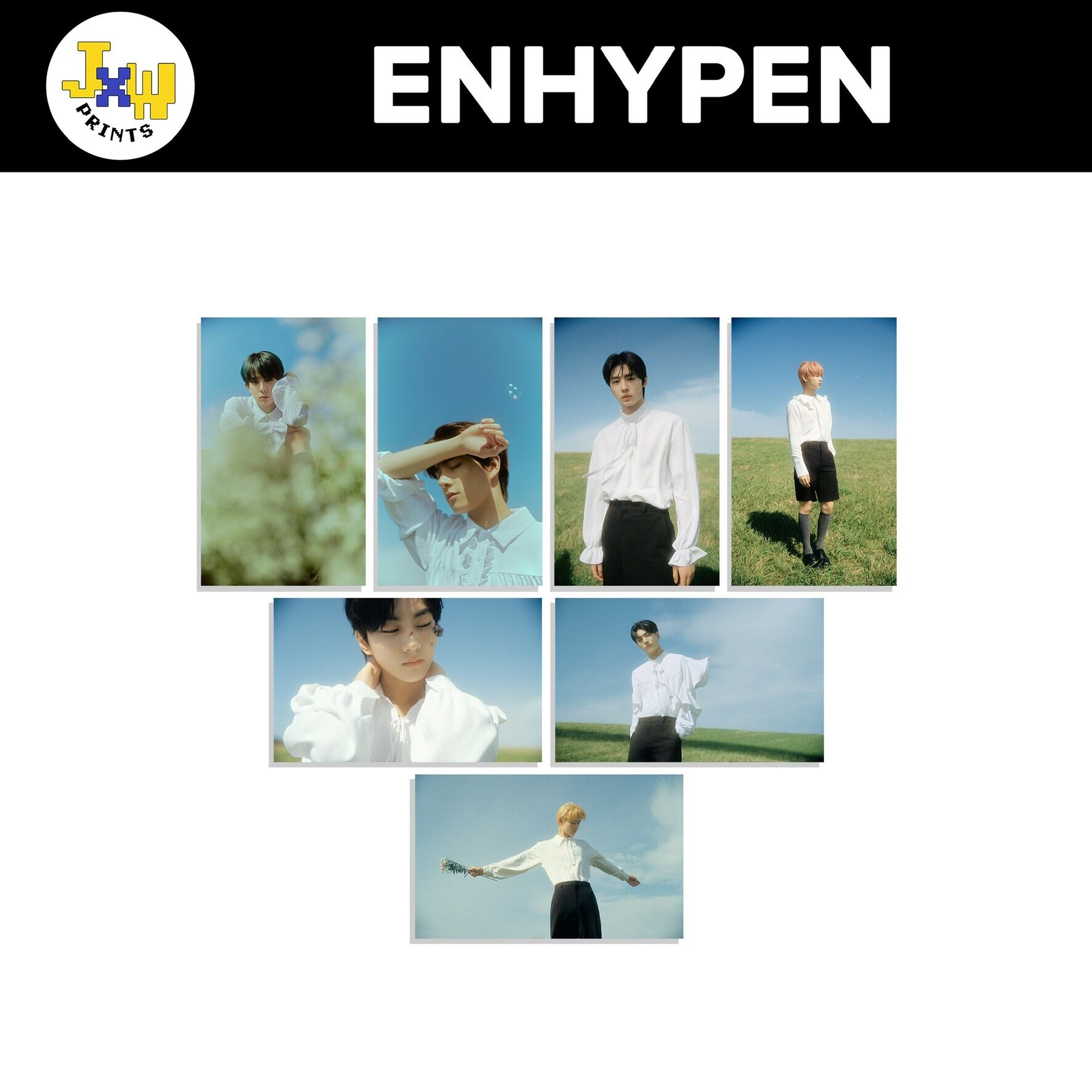 Enhypen Dimension: Answer (yet Version) Photocard Set 