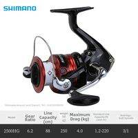 SHIMANO | Sienna Spinning Reel Saltwater Freshwater Fishing Reel Lightweight Compact Durable Japanese Import 3000 Series Fishing Reel for Travel Camping Shore Fishing