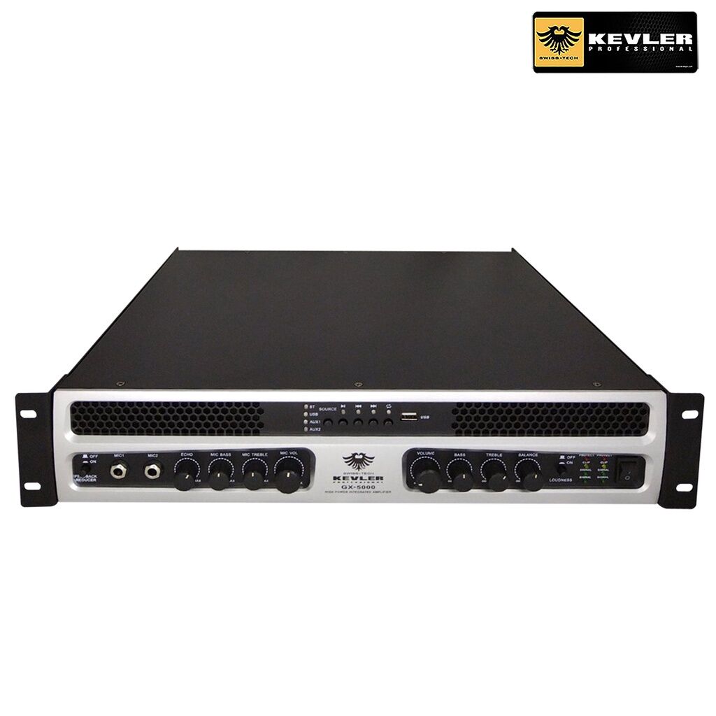 Kevler GX5000 High Power Integrated Amplifier ( 1000 Watts x 2