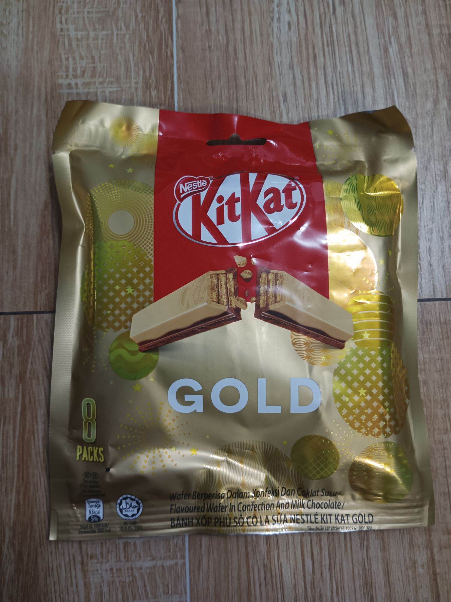 KITKAT GOLD 8PACKS 136g(8x17g) | Lazada PH