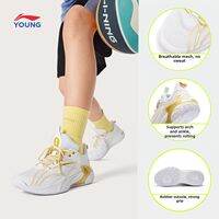 LI-NING KIDS | Professional Basketball Shoes Breathable