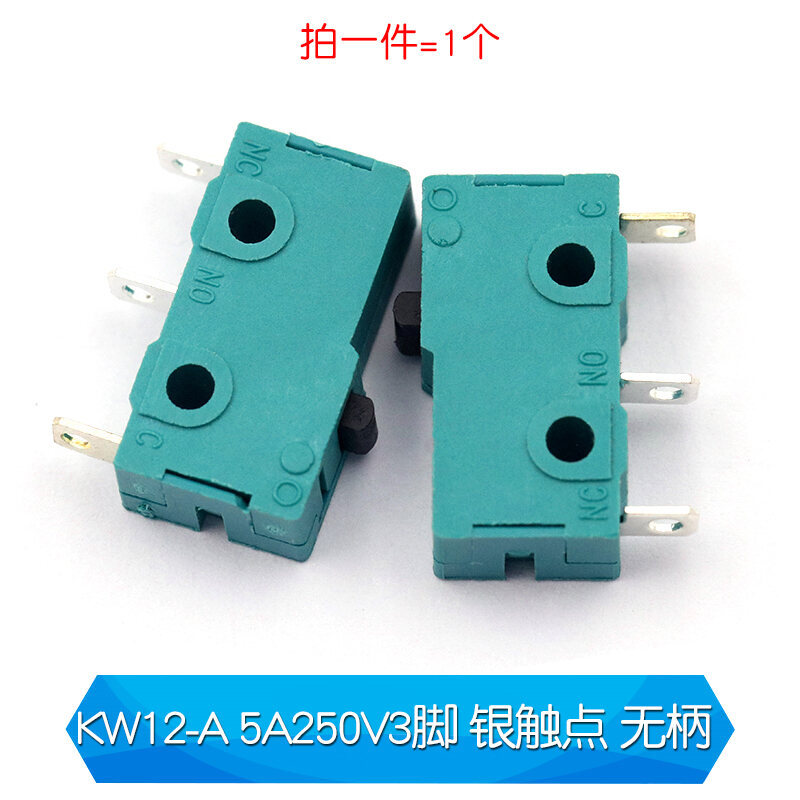 Silver Contact 5a250v Micro Switch KW12 Travel Limit Switch Contact